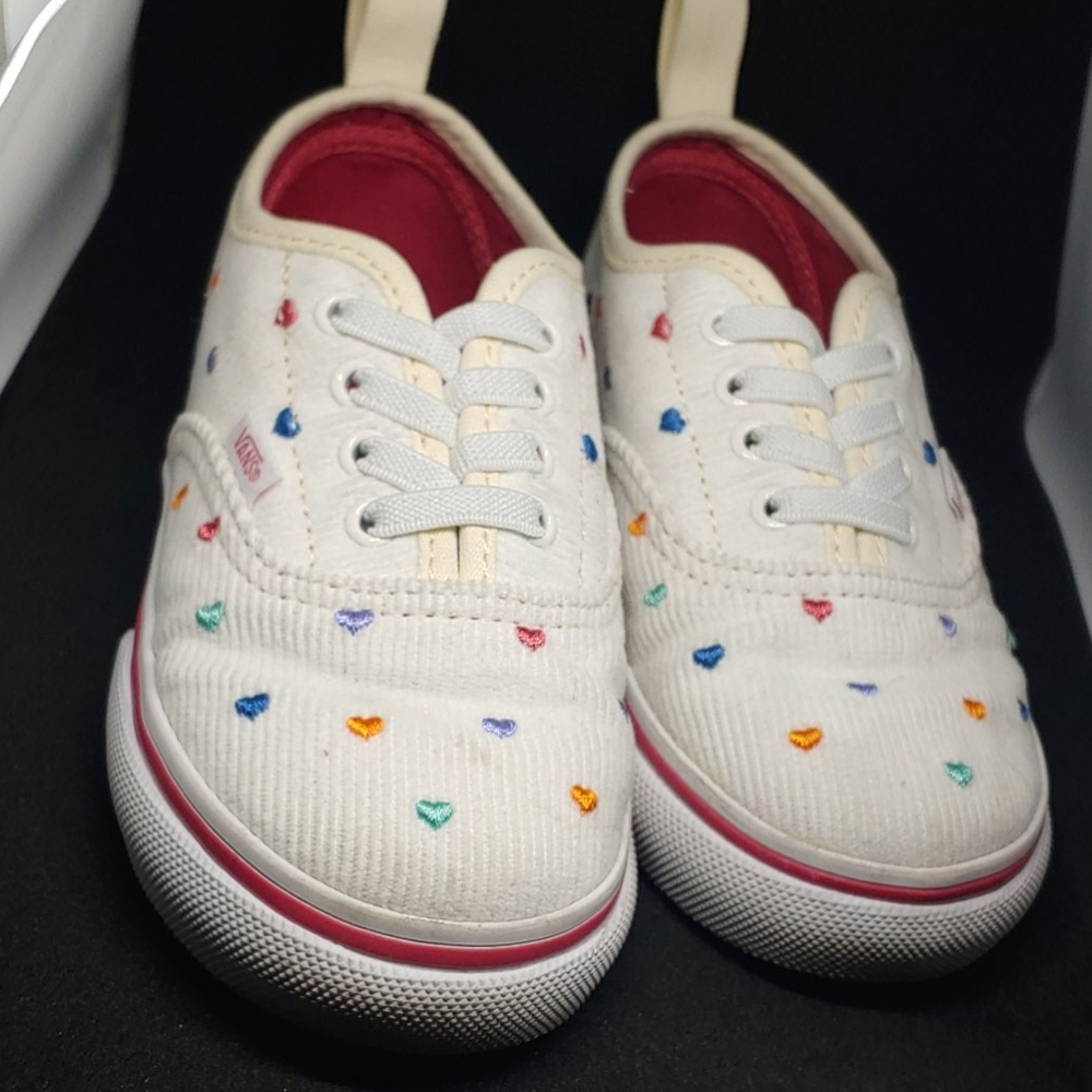 Girl's Vans 🌈💕 corduroy - no laces